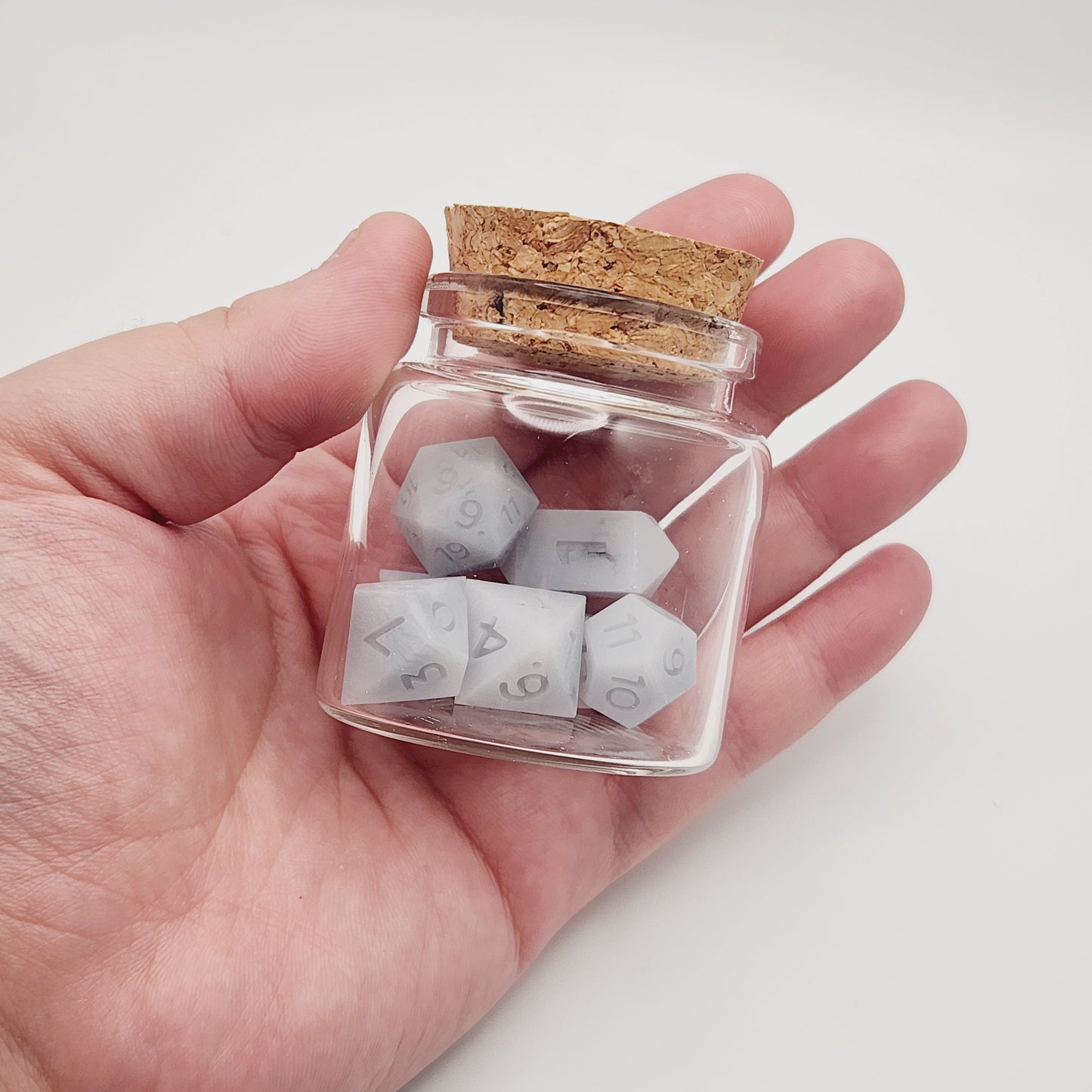 Moonstone - 7 piece Mini Dice Set