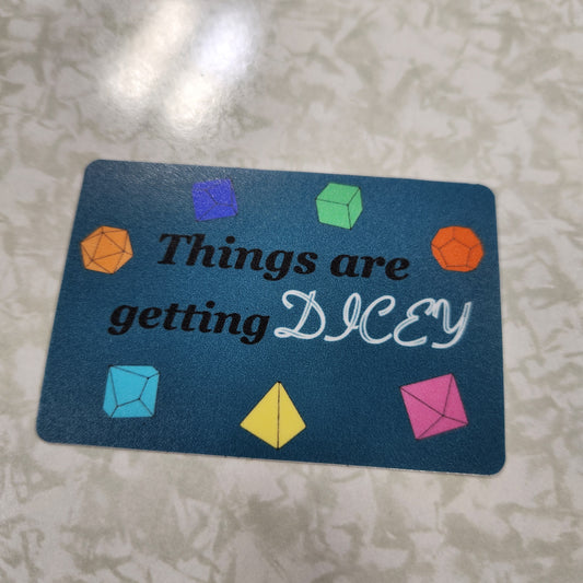 Dicey Sticker