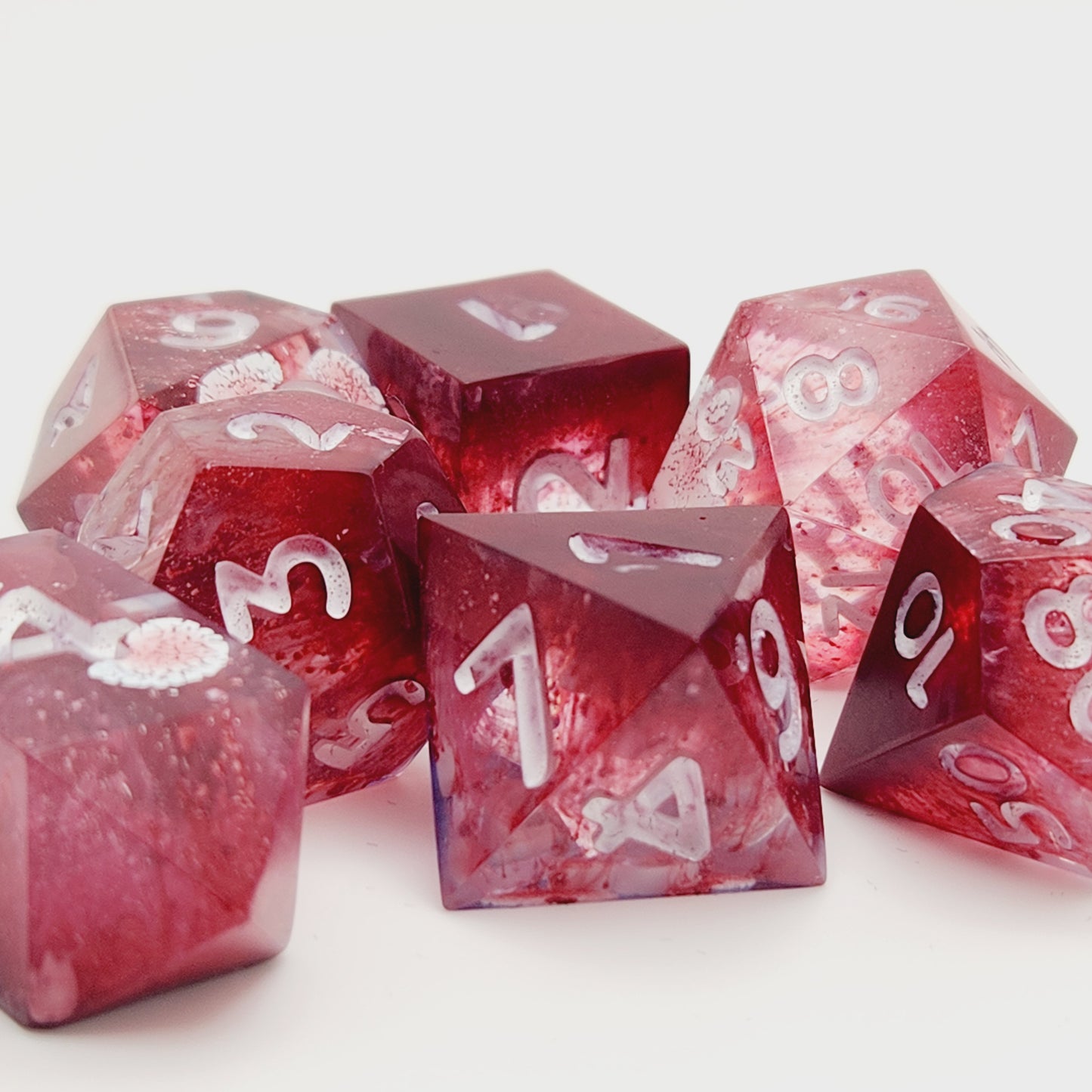 The Virus - 7 piece dice set