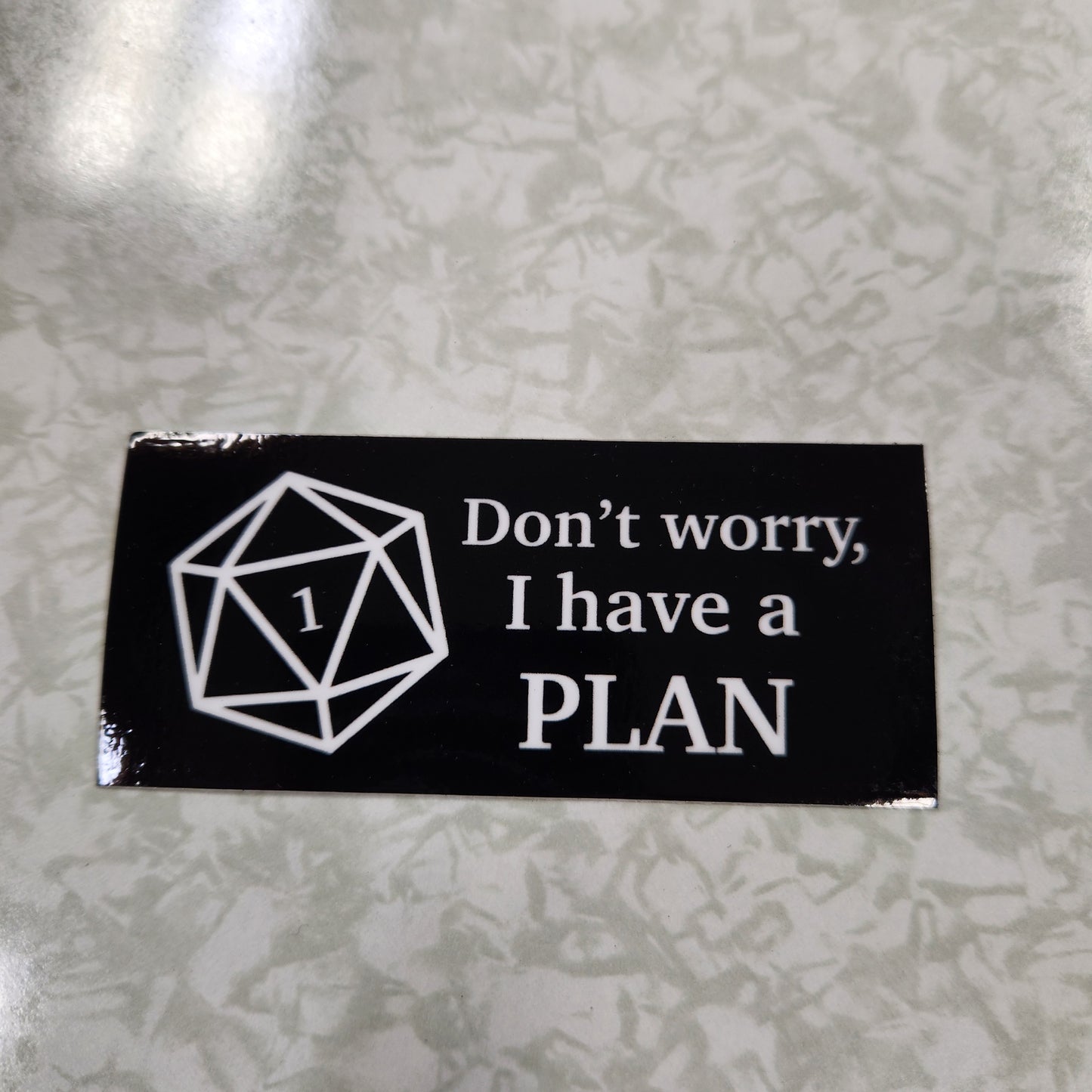 Plan sticker