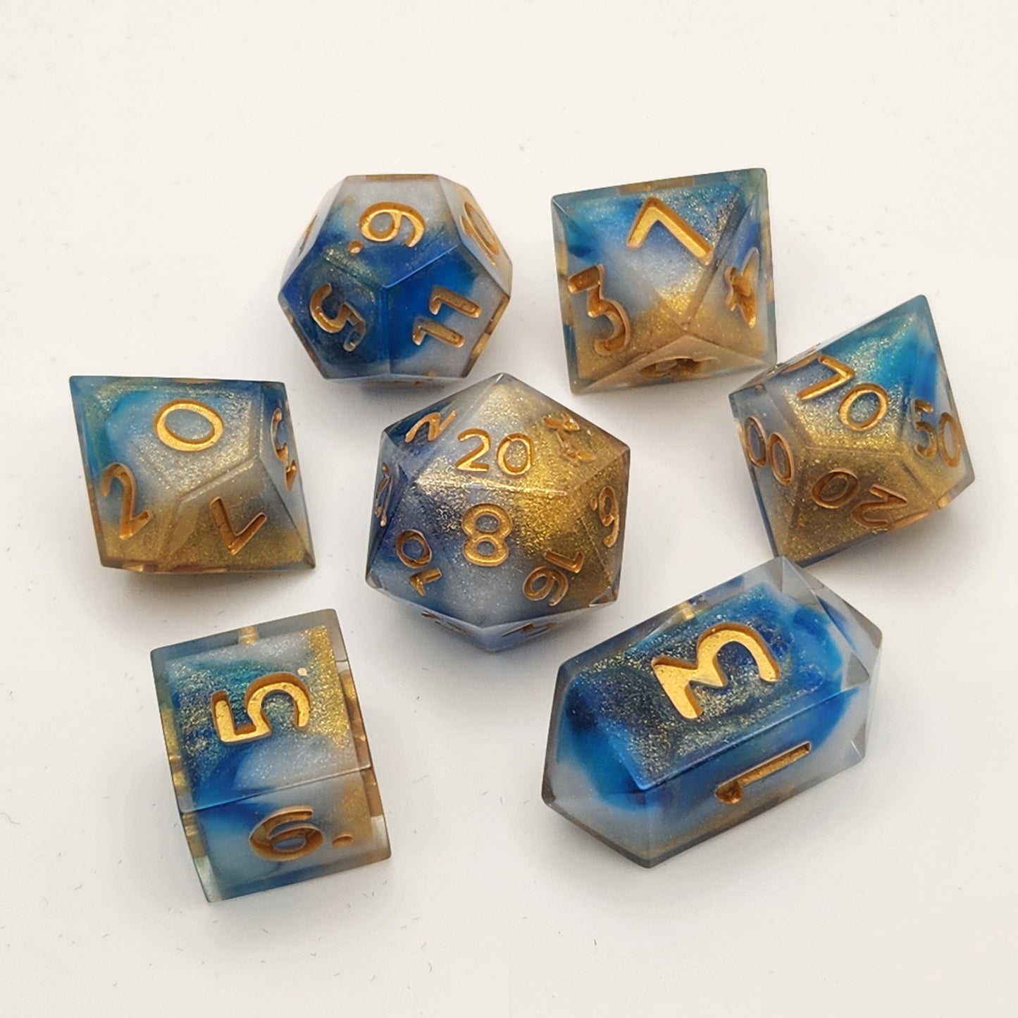 Beach Day! - 7 piece dice set