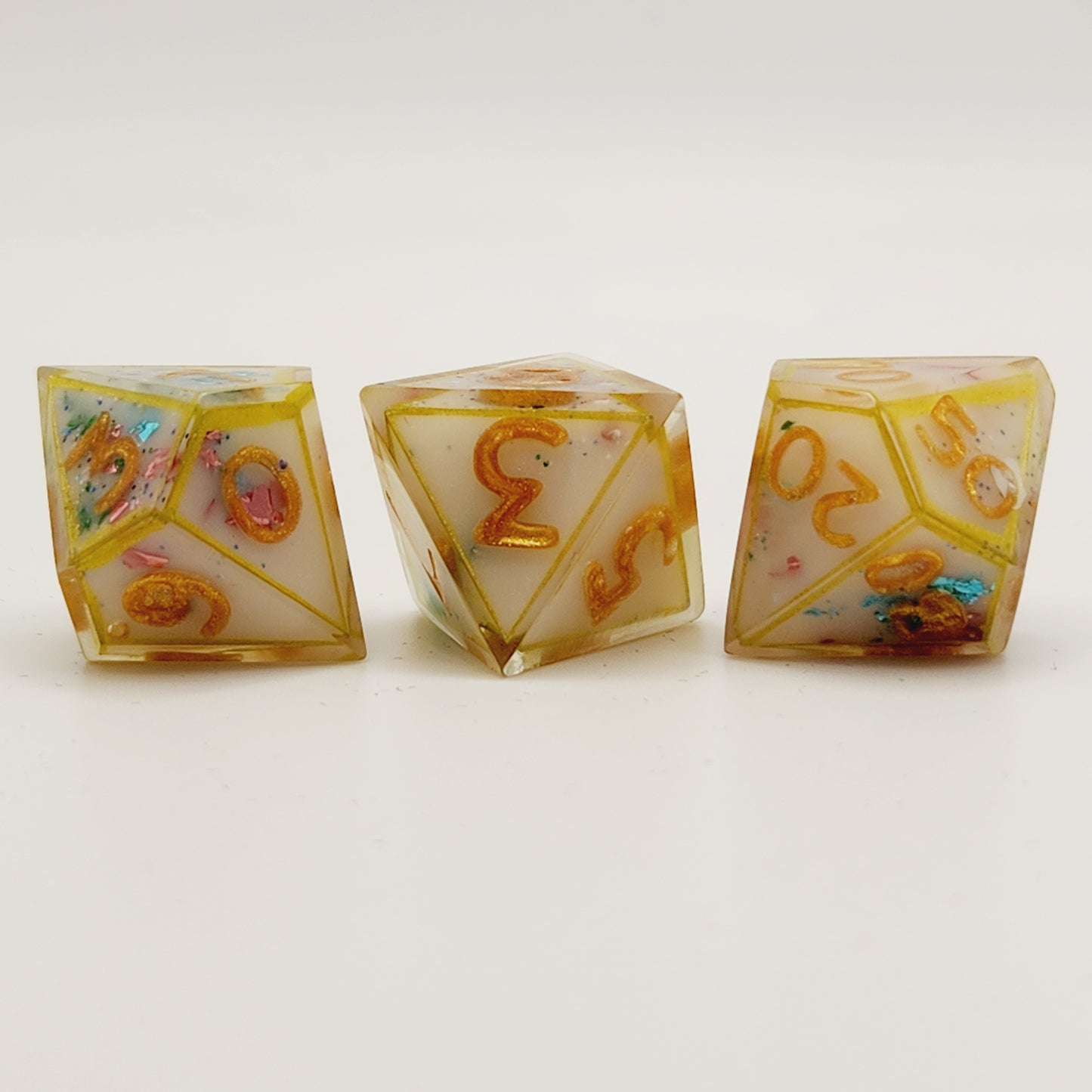 Solar Princess - 7 piece dice set