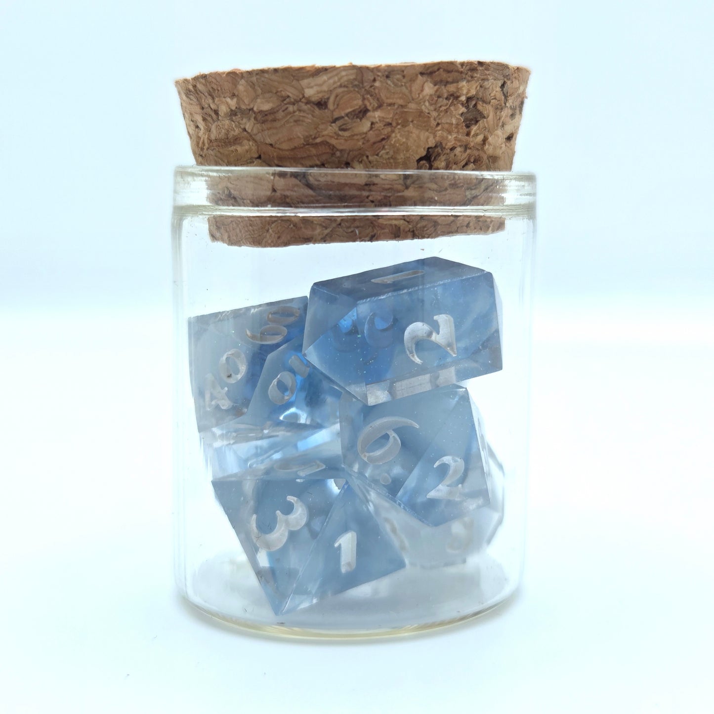 Micro Dice Set (Blue/White)
