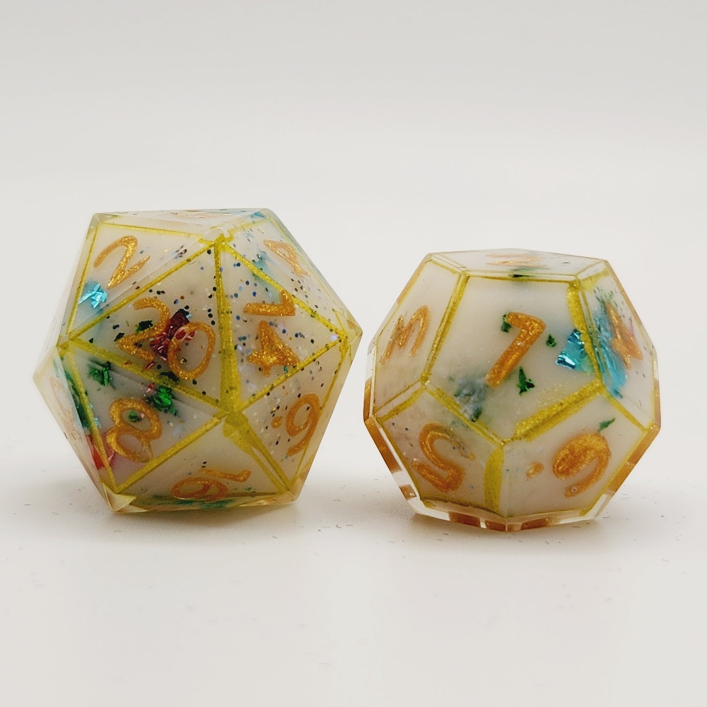 Solar Princess - 7 piece dice set