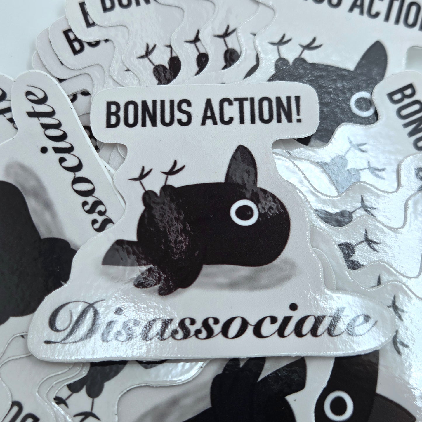 Disassociate Sticker