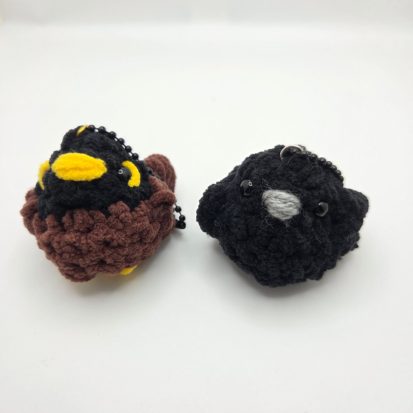 Hawaii Birds Crochet Plush Keychain