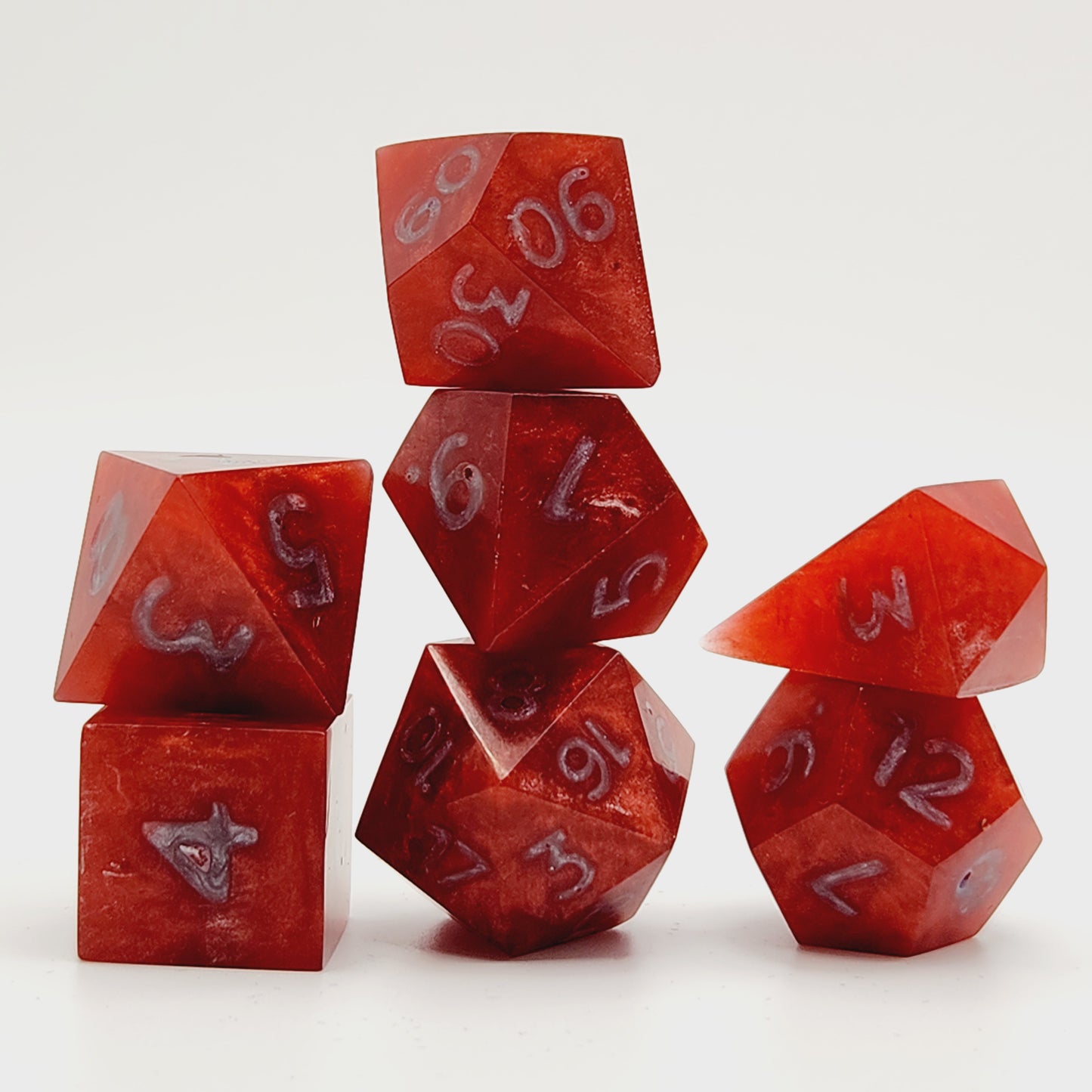 Unknown Substance - 7 piece dice set