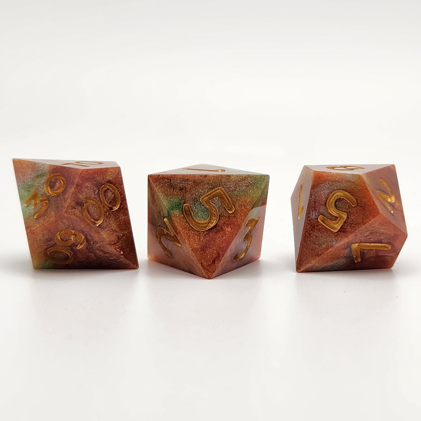 Autumn Vibes - 7 piece dice set