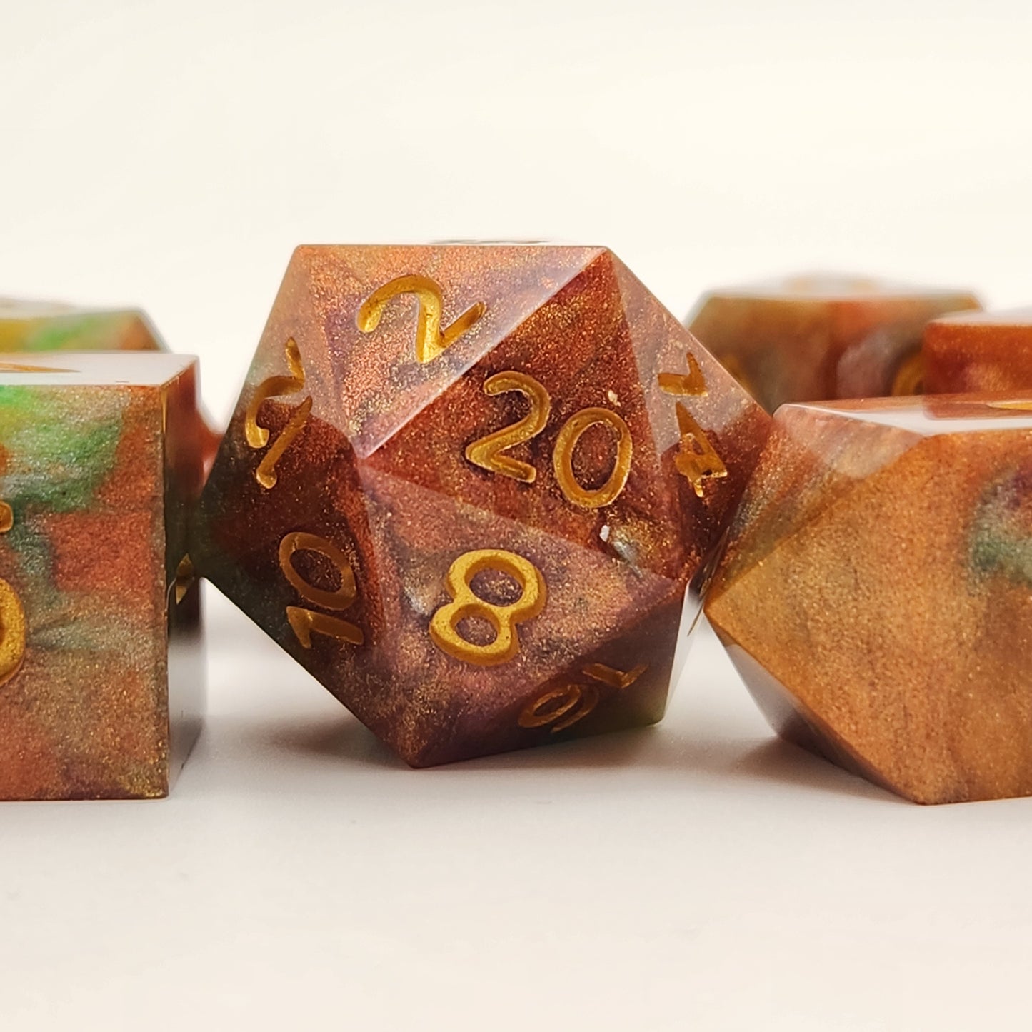 Autumn Vibes - 7 piece dice set