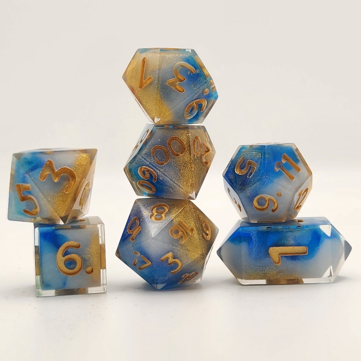 Beach Day! - 7 piece dice set