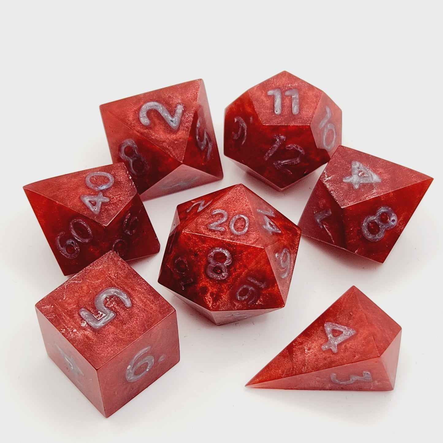 Unknown Substance - 7 piece dice set